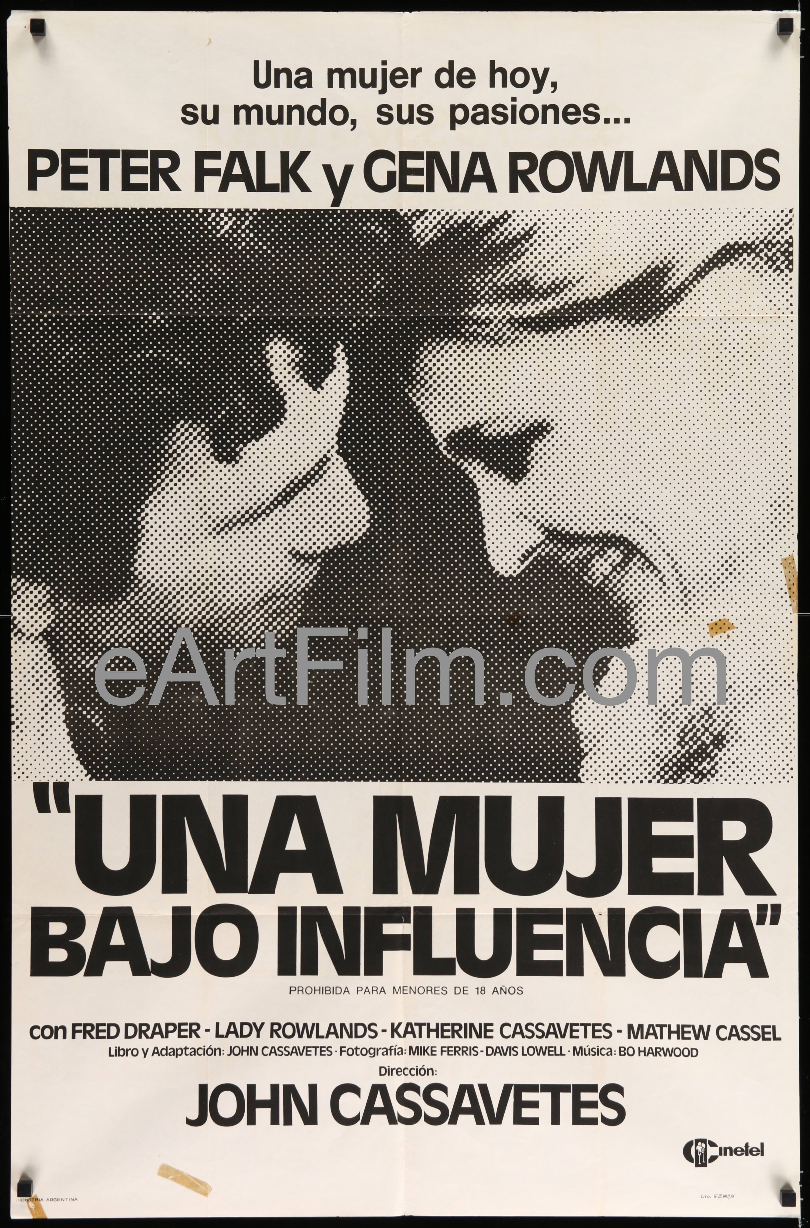 A Woman Under The Influence-John Cassavetes-1974-29x43-Argentina –