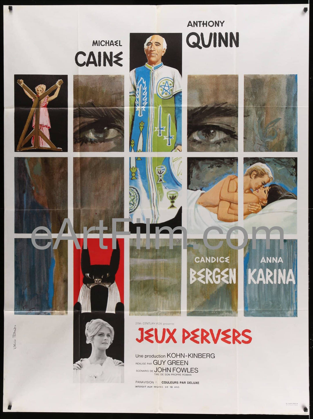 eArtFilm.com French 1 Panel Grande (47"x63") Magus, The 1969 47x63 French 1Panel Grande-Michael Caine-Candice Bergen