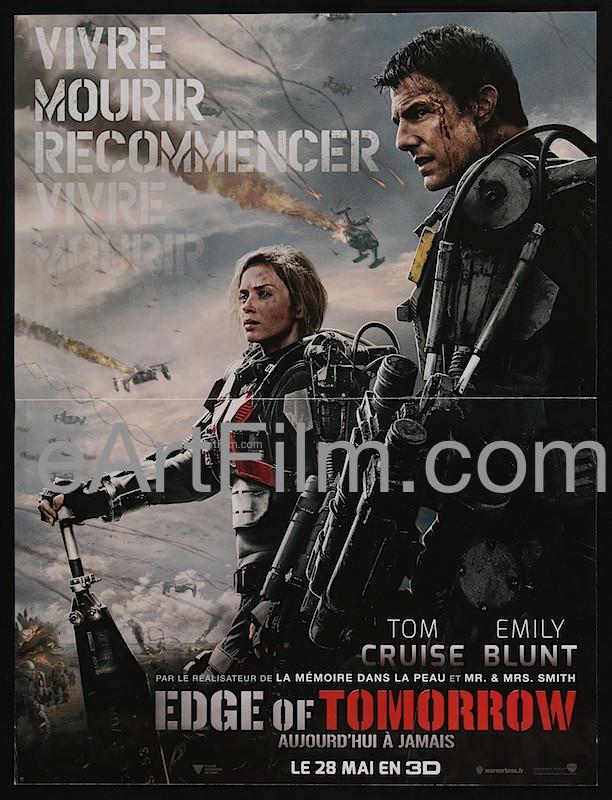 eArtFilm.com French "Petite" (15.75"x21") Edge Of Tomorrow 2014 15.75x21 French Petite Movie Poster