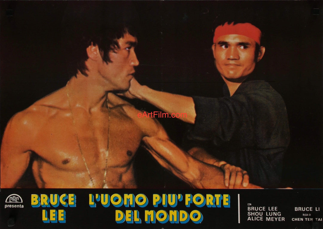 eArtFilm.com Italian Photobusta 18.75"x26.25" True Game Of Death 1981 Italian Photobusta 19x26 Bruce Lee bruceploitation thriller