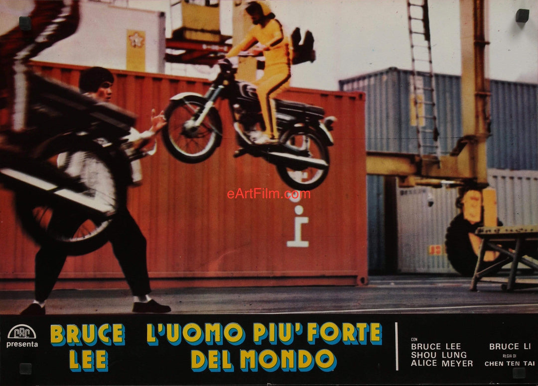 eArtFilm.com Italian Photobusta 18.75"x26.25" True Game Of Death 1981 Italian Photobusta 19x26 Bruce Lee bruceploitation thriller