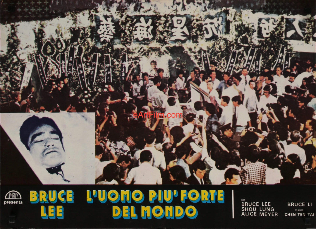eArtFilm.com Italian Photobusta 18.75"x26.25" True Game Of Death 1981 Italian Photobusta 19x26 Bruce Lee bruceploitation thriller