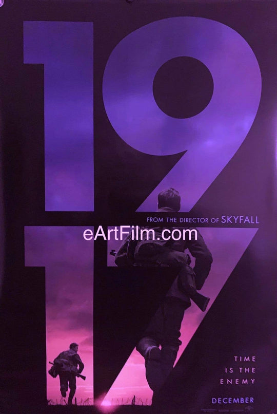 eArtFilm.com U.S Advance One Sheet (27"x40") 1917 2019 27x40 Sam Mendes immersive WW1 war drama George MacKay