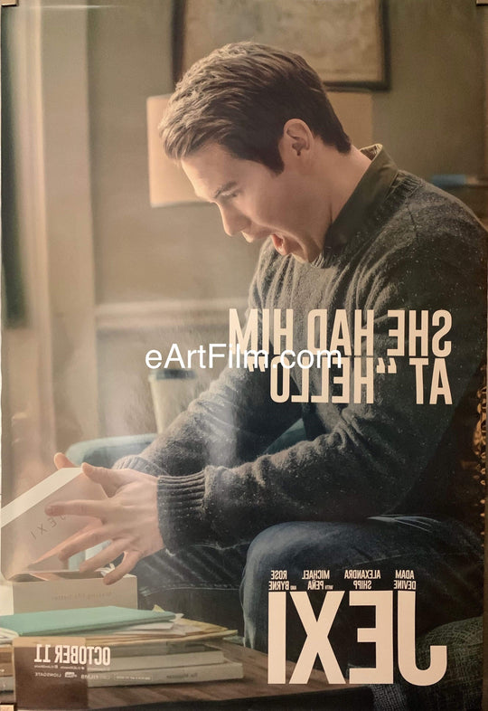 eArtFilm.com U.S Advance One Sheet (27"x40") Double Sided Jexi original movie poster 2019 27x40 DS Adam Devine-Michael Pena-Rose Byrne