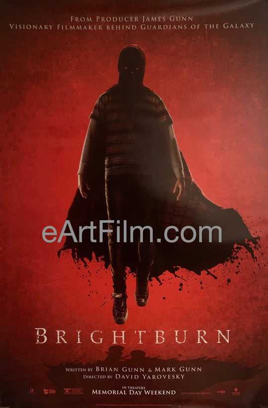eArtFilm.com U.S One Sheet (27"x40") Advance Brightburn 2019 27x40 DS unfolded Elizabeth Banks alien horror