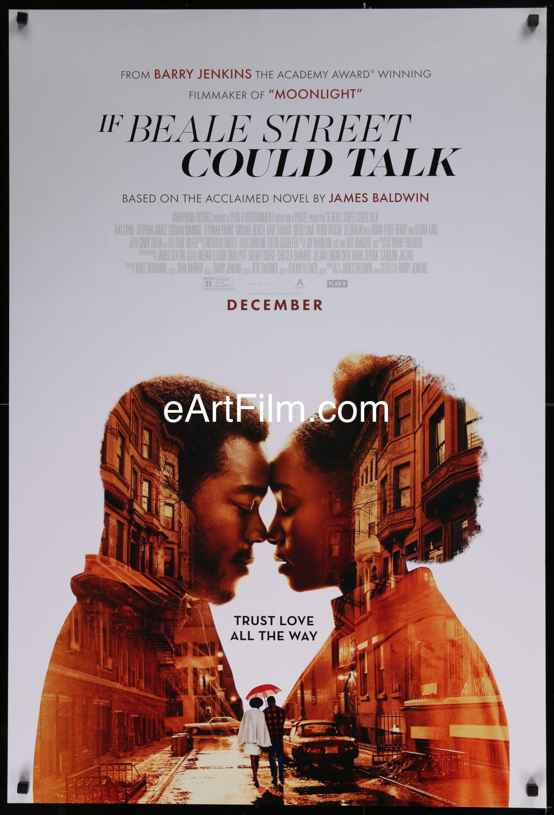 eArtFilm.com U.S One Sheet (27"x40") Advance If Beale Street Could Talk 2018 27x40 DS Regina King Barry Jenkins Kiki Layne