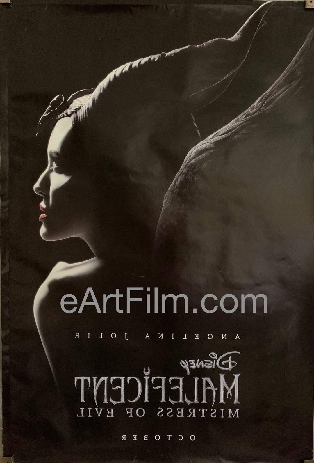 eArtFilm.com U.S One Sheet (27"x40") Advance Maleficent Mistress Of Evil 2019 27x40 DS Angelina Jolie Disney fantasy