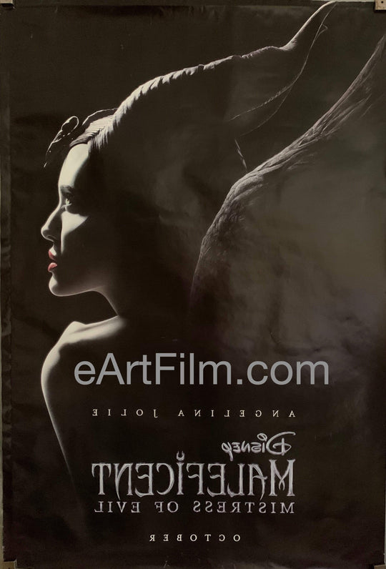 eArtFilm.com U.S One Sheet (27"x40") Advance Maleficent Mistress Of Evil 2019 27x40 DS Angelina Jolie Disney fantasy