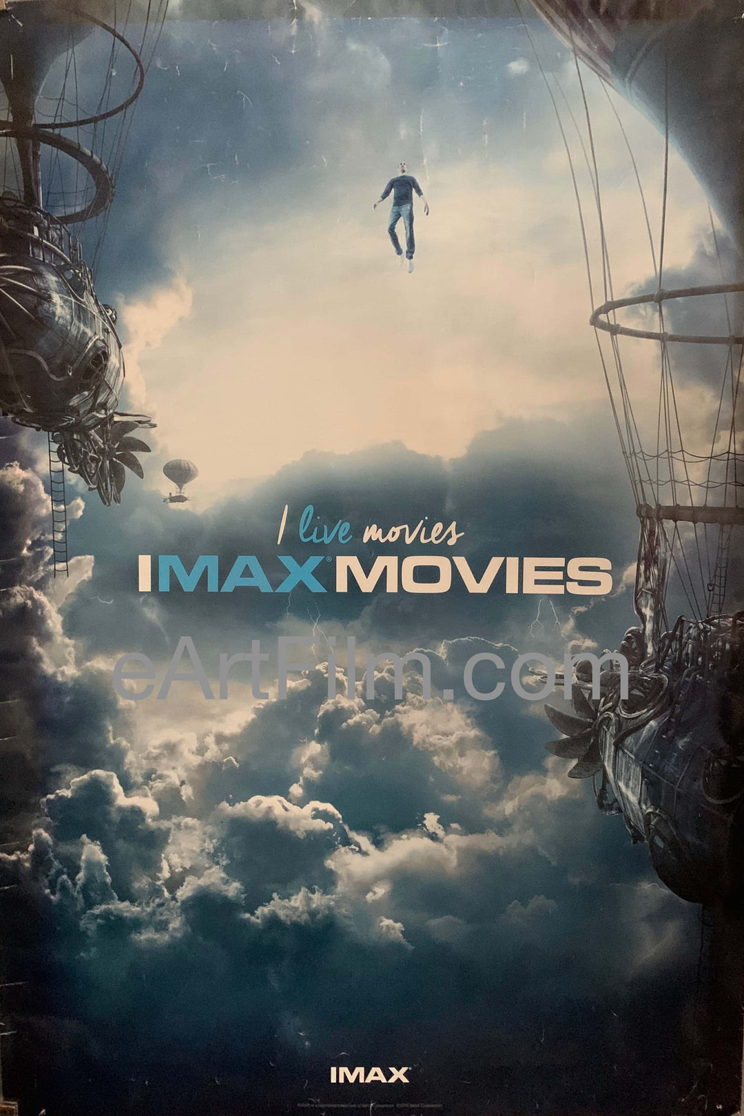 eArtFilm.com U.S One Sheet (27"x40") Double Sided Imax Movies I Love Movies 2000's 27x40 DS Image Maximum theatre ad