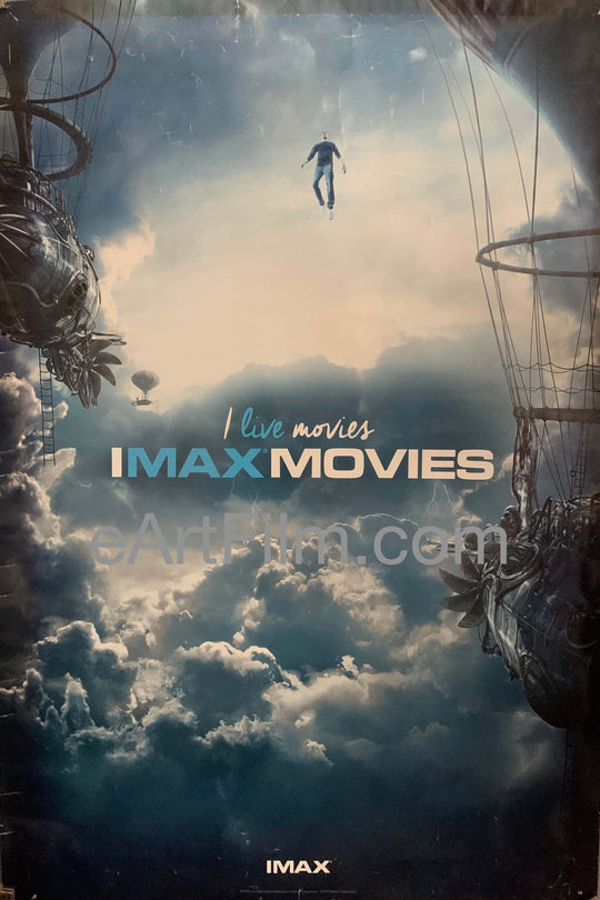eArtFilm.com U.S One Sheet (27"x40") Double Sided Imax Movies I Love Movies 2000's 27x40 DS Image Maximum theatre ad