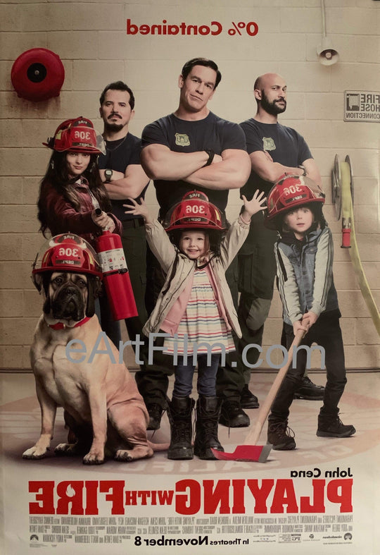 eArtFilm.com U.S One Sheet (27"x40") Double Sided Playing With Fire 2019 27x40 DS John Cena comedy