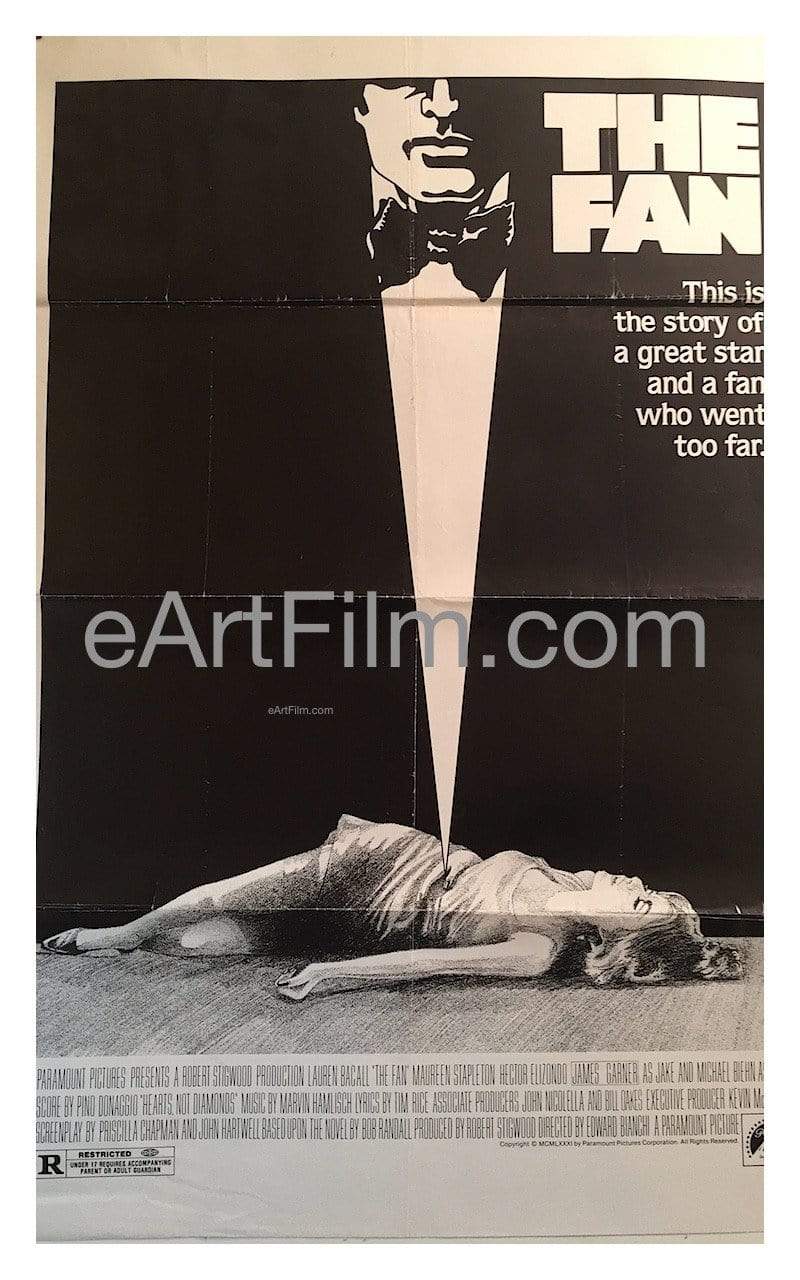 eArtFilm.com U.S One Sheet (27"x41") Fan, The 1981  27x41 Original U.S One Sheet Movie Poster