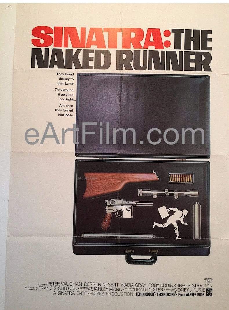 eArtFilm.com U.S One Sheet (27"x41") Naked Runner, The 1967 27x41 One Sheet United States