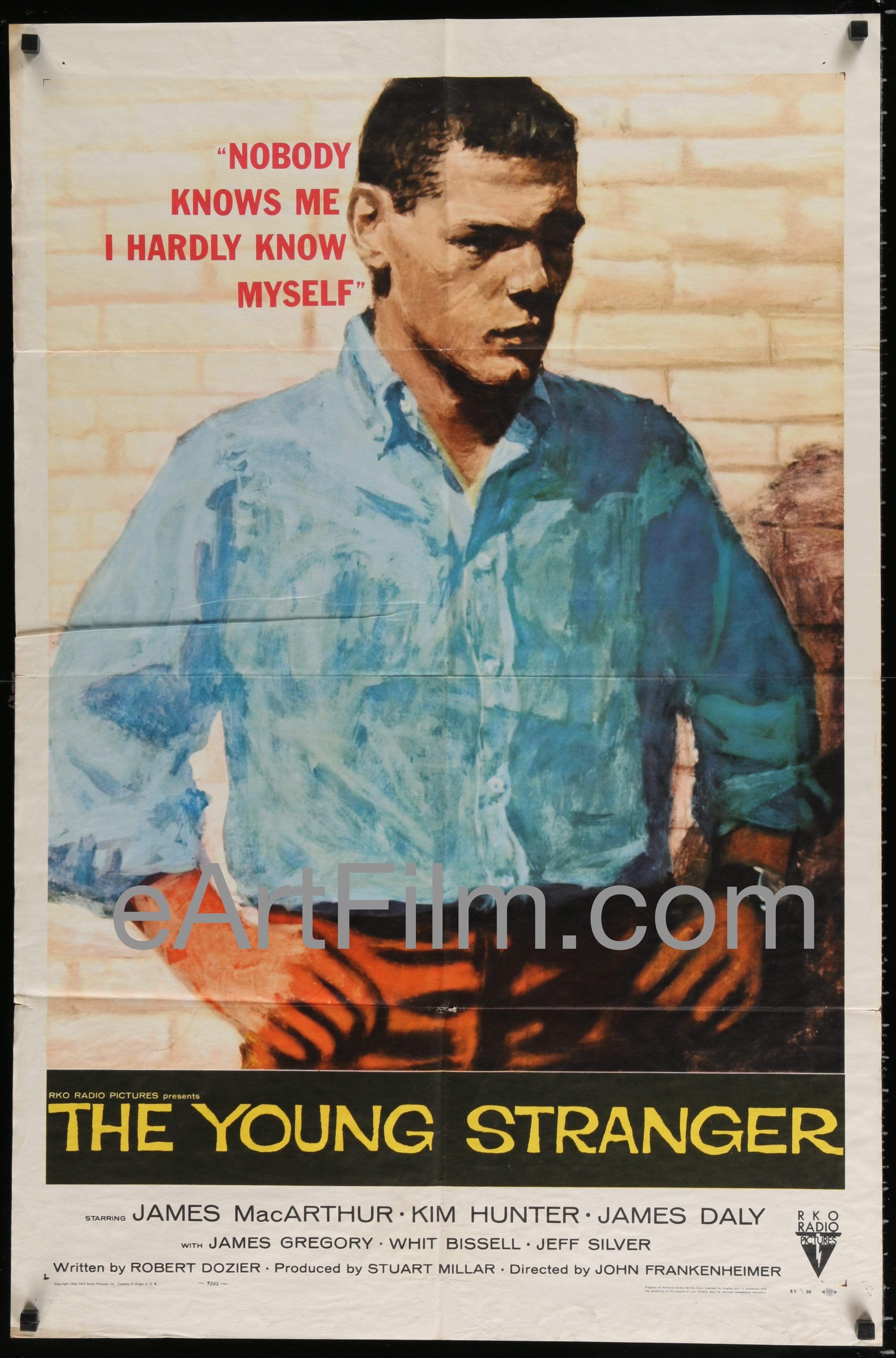 Young Stranger, The-James MacArthur-Kim Hunter-John Frankenheimer-1957-27x41