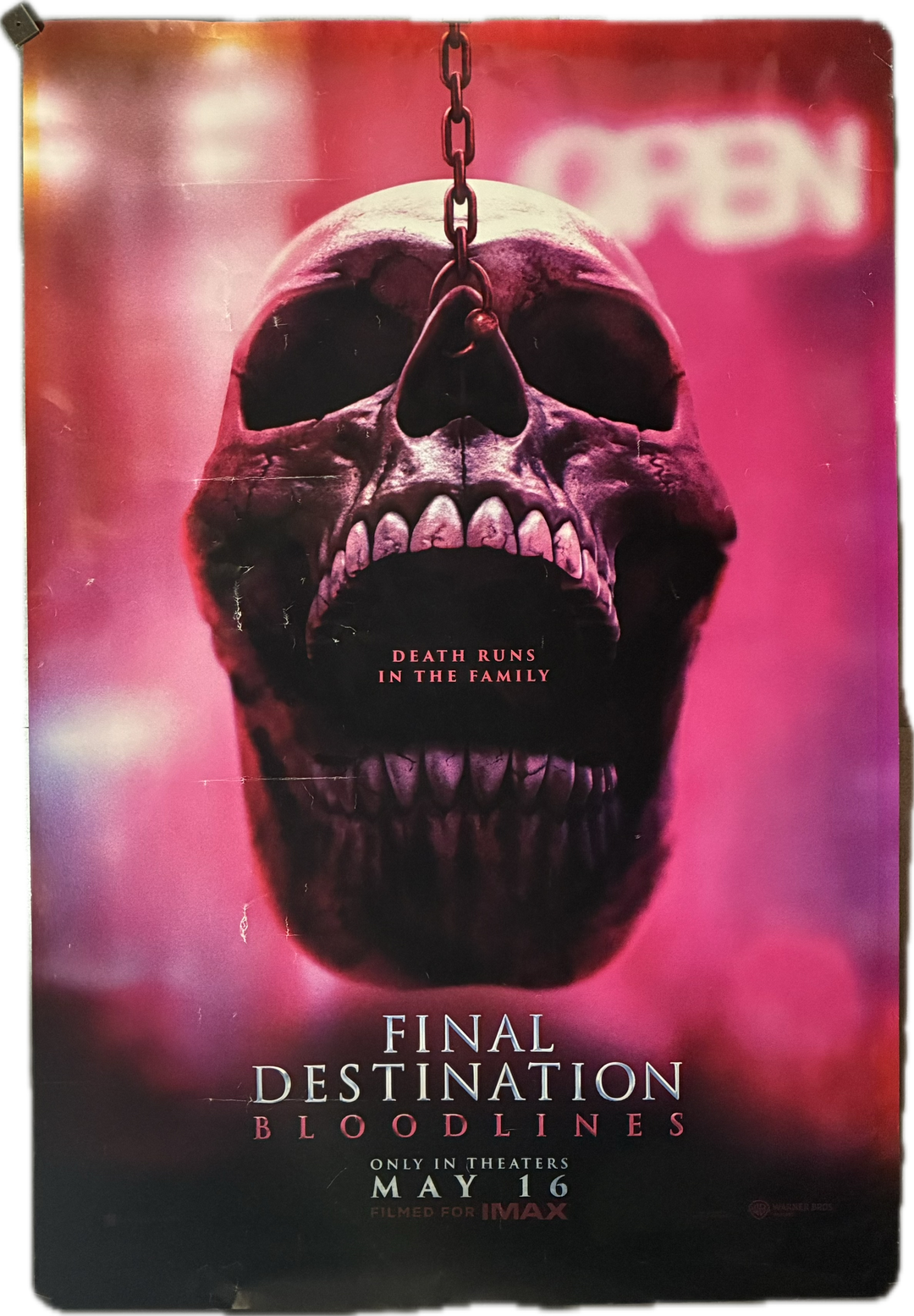 Final Destination: Bloodlines 2025 27x41 Kaitlyn Santa Juana Teo Briones Horror Unfolded