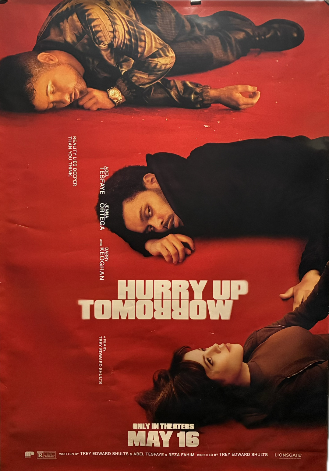 Hurry Up Tomorrow (2025) Barry Keoghan Jenna Ortega The Weeknd 27x40 DS Unfolded