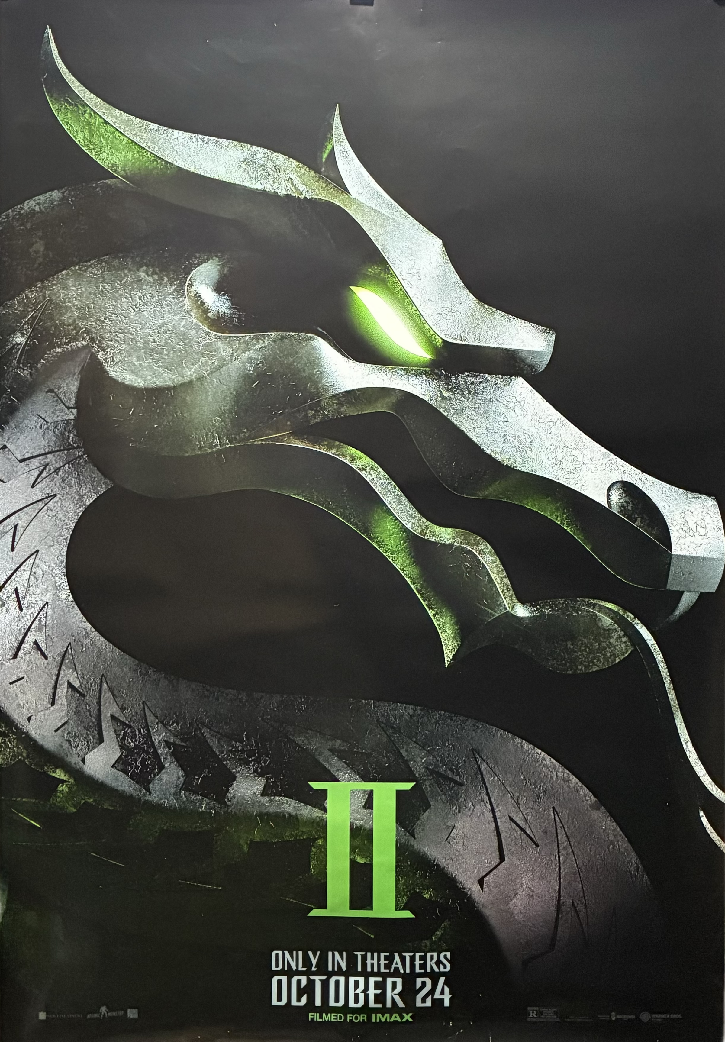 Mortal Kombat  (2026) Karl Urban Ludi Lin Joe Taslim Advance Oct 26 one-sheet 27x40 eArtFilm