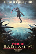 Predator Badlands (2025) Elle Fanning Navi Nayaran 27"x40" unfolded