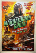 Star Wars: The Mandalorian & Grogu (2026) Pedro Pascal Brendan Wayne 27"x40" Unfolded