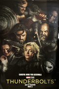 Thunderbolts 2025 Subway Florence Pugh Sebastian Stan Julia Louis Dreyfus Marvel Studios Unfolded Advance 48x70