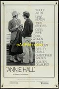 eArtFilm.com One Sheet 27"x41" - Annie Hall 1977 Woody Allen & Diane Keaton in a nervous romance 27x41