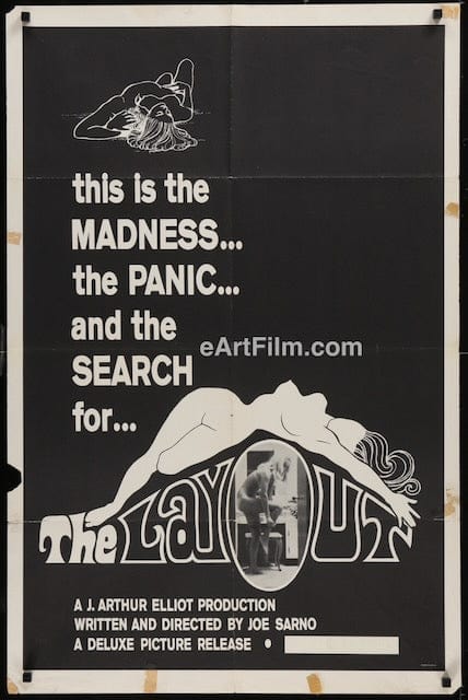 eArtFilm.com One Sheet 27"x41" folded Layout (1969) - Directed by Joe Sarno - 27x41