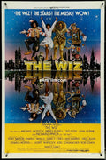 eArtFilm.com One Sheet 27"x41" Wiz, The Diana Ross, Michael Jackson, Richard Pryor Wizard Of Oz story 27"x41" 1978 SS