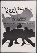 eArtFilm.com One Sheet-Linenbacked-27.5"x41" Feel 1971 Shaun Costello sex ed with Tina Russell Jason Russell Laura Cannon linenbacked 27x40