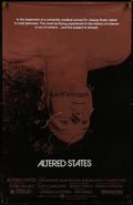 eArtFilm.com One Sheet (various sizes) Altered States 1980 foil 25x39 William Hurt, Paddy Chayefsky, Ken Russell, sci-fi thriller