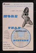 eArtFilm.com One Sheet (various sizes) More Than Sisters 1978 Shaun Costello erotic nightmares classic Jamie Gillis Lynn Stevens 24x36