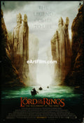 eArtFilm.com Original Movie Poster Lord Of The Rings: Fellowship Of The Ring 2001 Elijah Wood 27x40 Advance Argonath Style