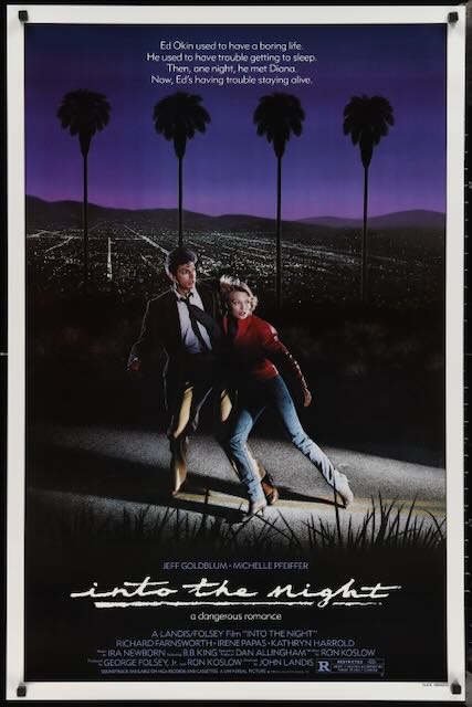 Dans la nuit 1985 27 "x 41" affiche de film originale