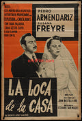 eArtFilm.com Argentina (29.25"x43.25") Madcap Of The House aka La Loca De La Casa 1950 29x43 Pedro Armendariz romance drama