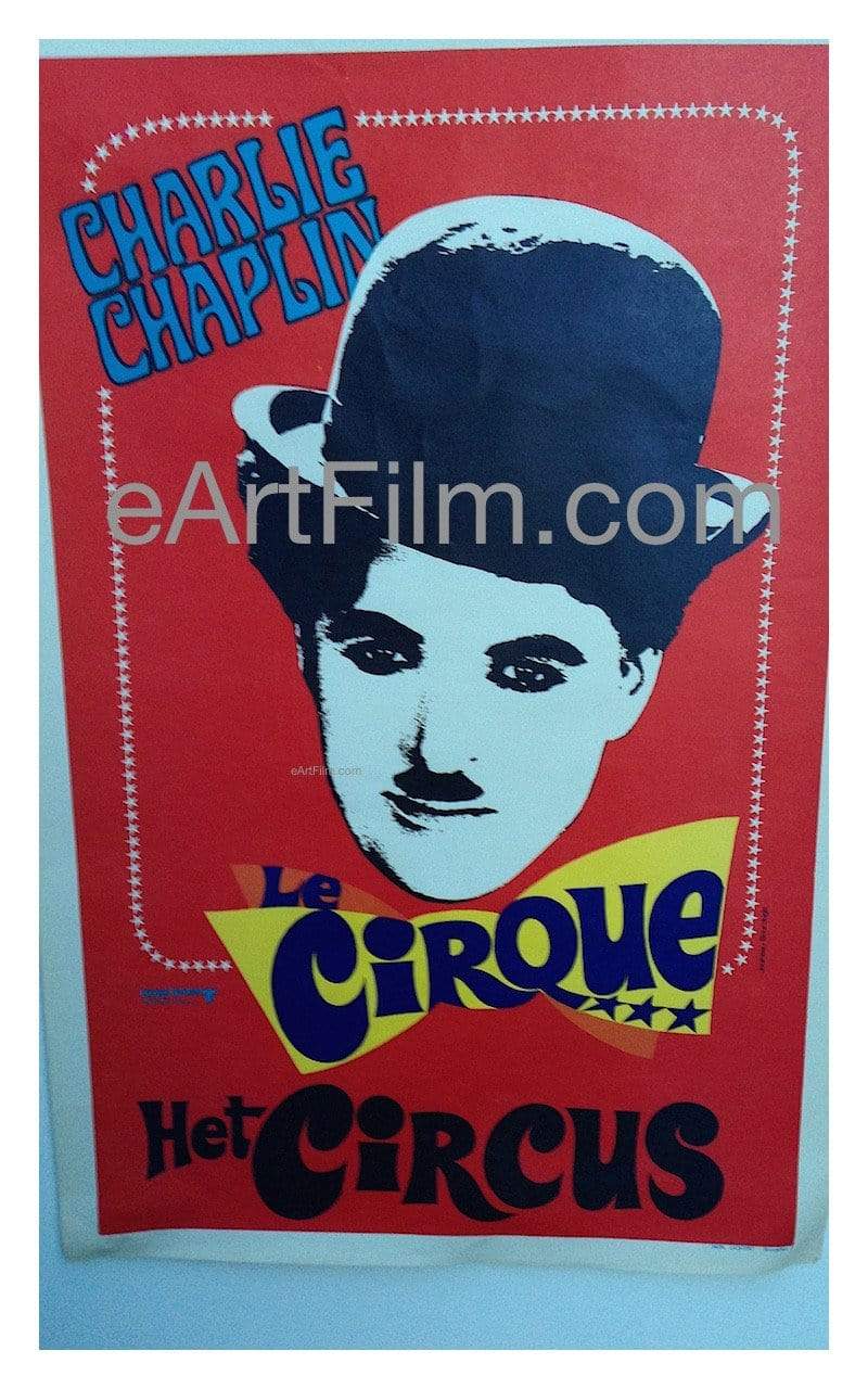 eArtFilm.com Belgium (14"x22") Circus, The 1928 14x22 Original Belgium release movie poster