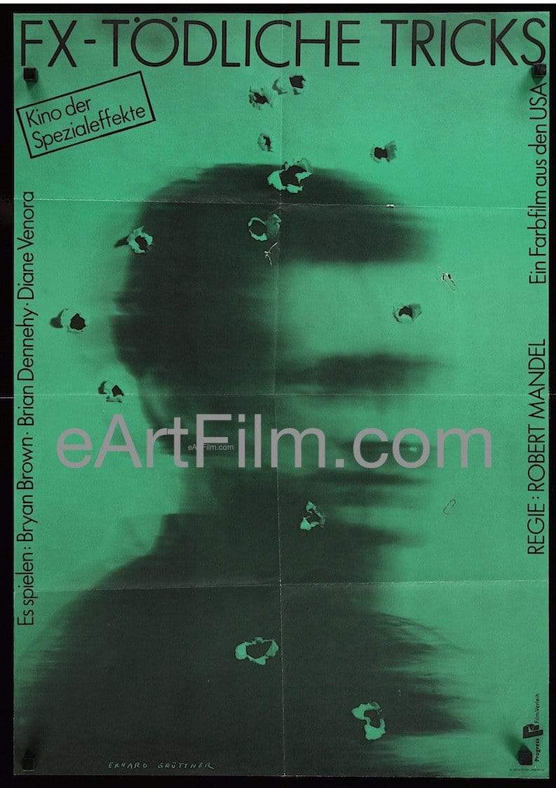 eArtFilm.com East German poster (22.5"x32") F/X 1986 22.5x32 East German Movie Poster