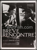 eArtFilm.com French 1 Panel (47.25"x63") Brief Encounter-David Lean-Noel Coward classic-Trevor Howard-Celia Johnson-French