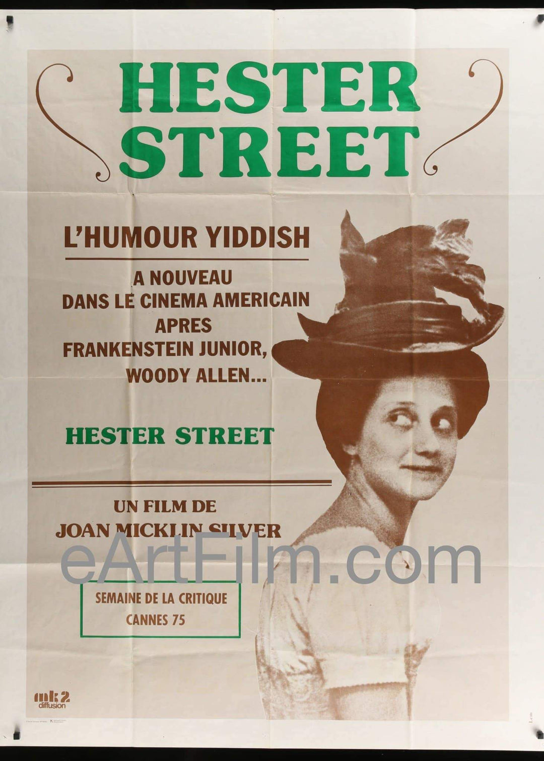 eArtFilm.com French 1 Panel (47.25"x63") Hester Street-1975-47x63-Carol Kane-Doris Roberts-Steven Keats-Mel Howard