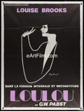 eArtFilm.com French 1 Panel (47.5"x63") Pandora's Box aka LuLu 47x63 French 1p R1970s Louise Brooks G.W. Pabst film classic
