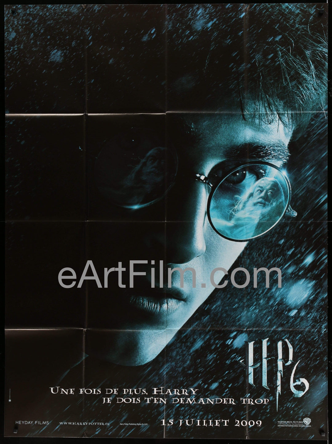 eArtFilm.com French 1 Panel Grande (46.5"x62") Harry Potter and the Half-Blood Prince-Daniel Radcliffe-Emma Watson-Alan Rickman
