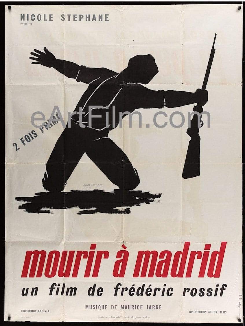 eArtFilm.com French One Panel (47.25"x63")-Original-Vintage-Movie-Poster To Die in Madrid 1963 47.25x63 One Panel France