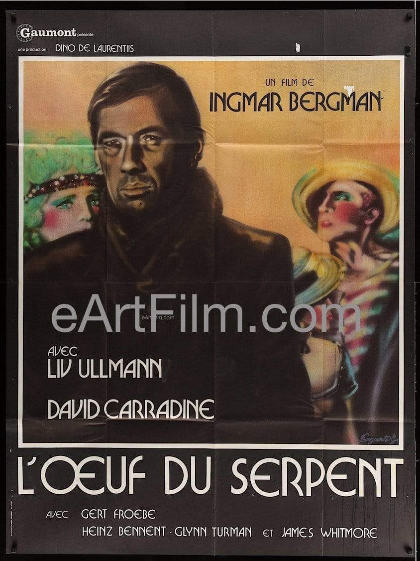 eArtFilm.com French One Panel Grande (46"x61")-Original-Vintage-Movie-Poster Serpent's Egg, The 1977 46x61 One Panel Grande France