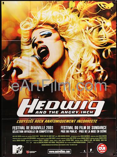 eArtFilm.com French One Panel Grande (47.5"x61.5") Hedwig And The Angry Inch-2001-French-47x61-John Cameron Mitchell