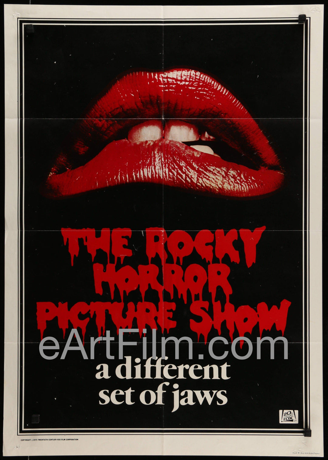 eArtFilm.com German A1 (23"x33") Rocky Horror Picture Show 1977 23x33 German Teaser A1 Movie Poster