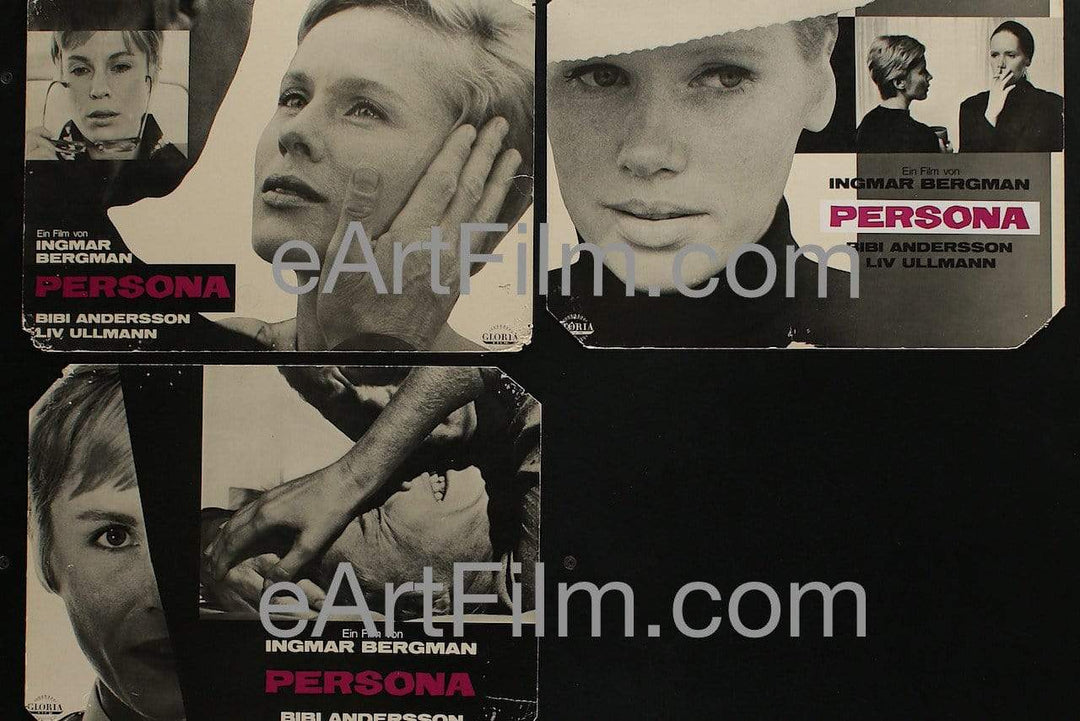 eArtFilm.com German Lobby Cards (11.5"x15.75") Persona-1966-7 German LCs-11x15-Liv Ullmann-Bibi Andersson-Ingmar Bergman