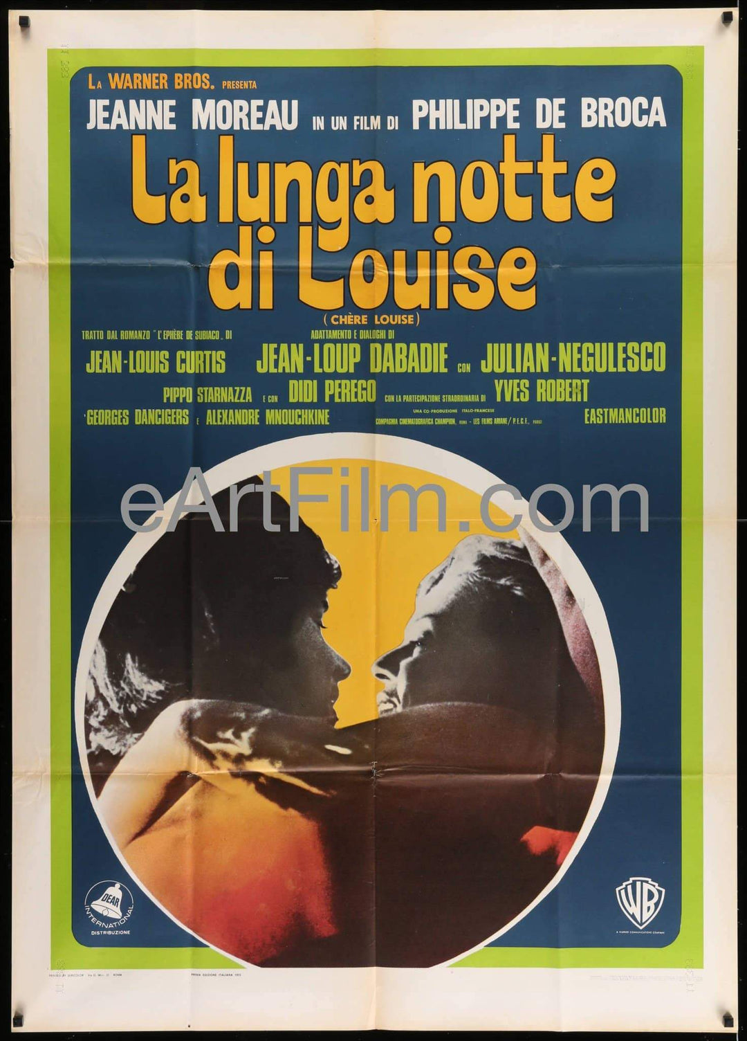eArtFilm.com Italian 1 Panel-2 Fogli (39"x55") Dear Louise 1972 39x55 Original Vintage Folded Italian 1 Panel 2 Fogli Movie Poster