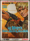 eArtFilm.com Italian 2 Panel (4 Fogli) (55"x78") Death On High Mountain 1969 55"x78" Italian spaghetti western Gasparri artwork