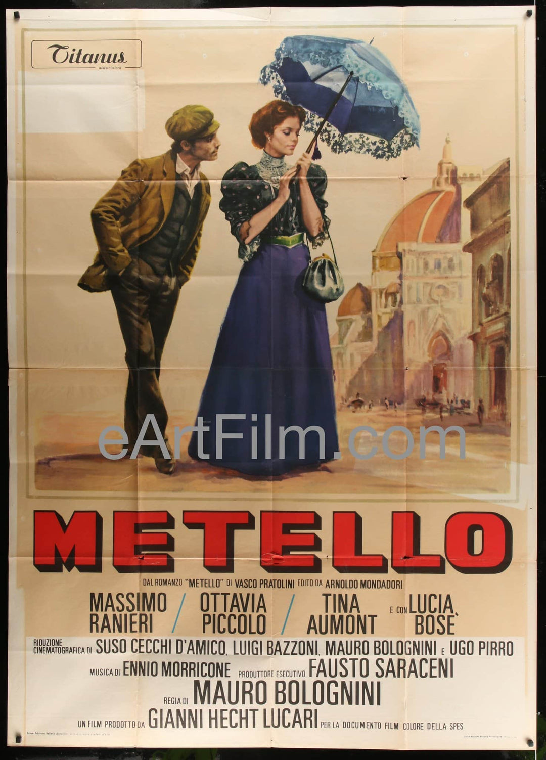 eArtFilm.com Italian 2 Panel (4 Fogli) (55"x78") Metello 1970 55x78 Italian 2 Panel 4 Fogli Movie Poster