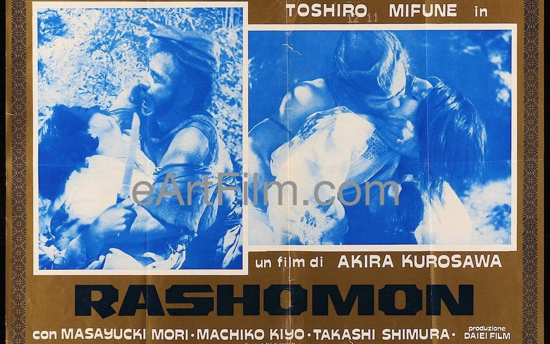 eArtFilm.com Italian Photobusta 18.75"x25.75" Rashomon-Akira Kurosawa-Toshiro Mifune-R1960's-18.75 x25.75-Italian Photobusta