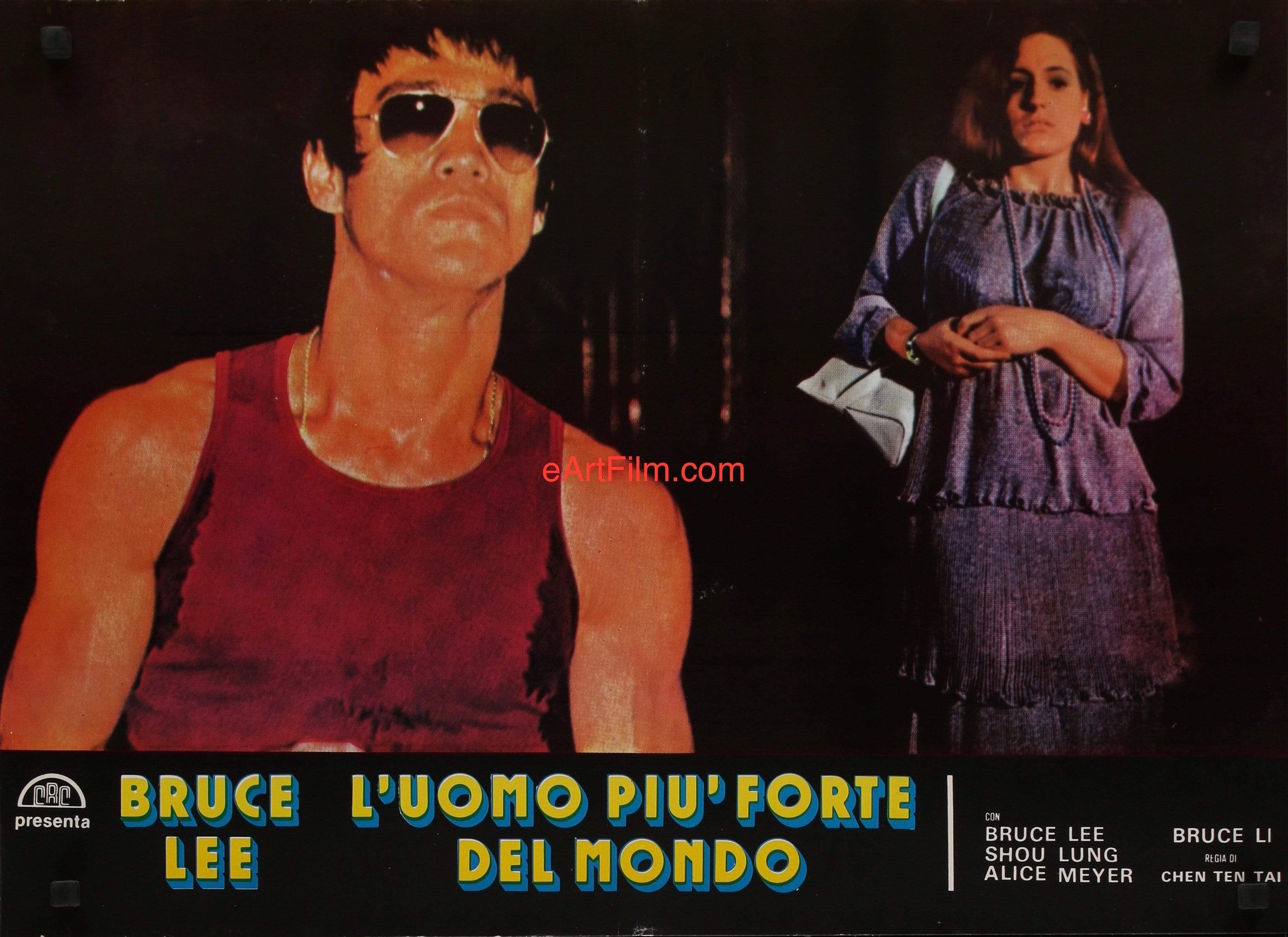eArtFilm.com Italian Photobusta 18.75"x26.25" True Game Of Death 1981 Italian Photobusta 19x26 Bruce Lee bruceploitation thriller