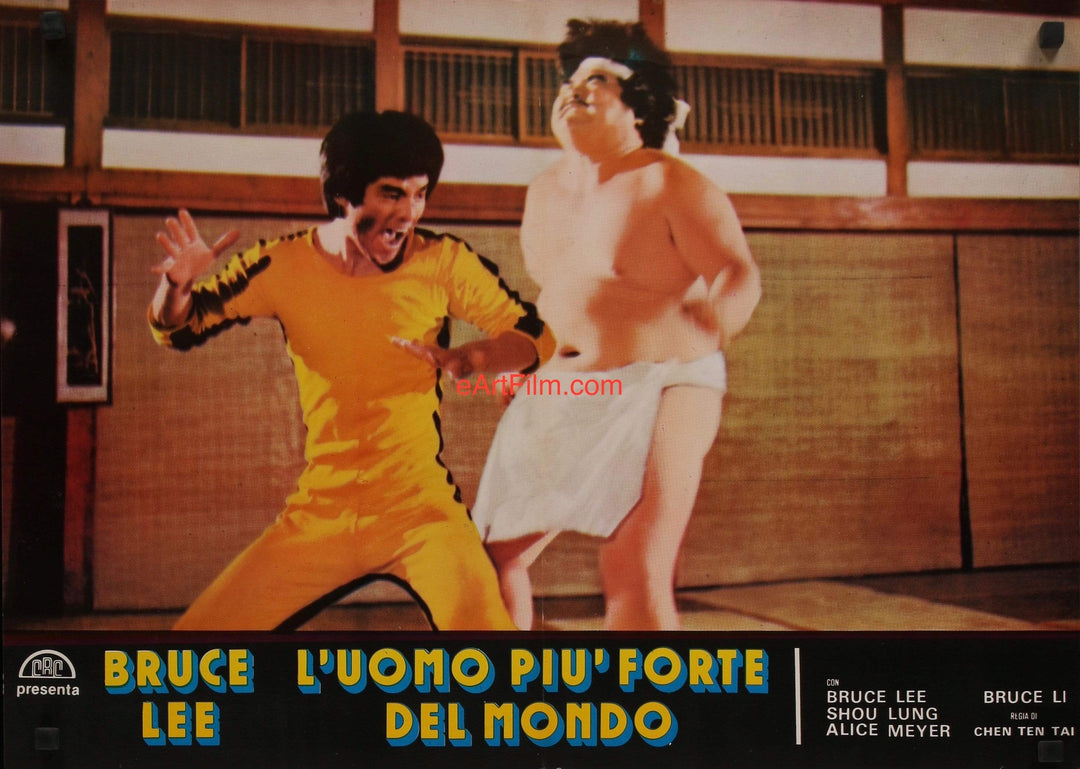 eArtFilm.com Italian Photobusta 18.75"x26.25" True Game Of Death 1981 Italian Photobusta 19x26 Bruce Lee bruceploitation thriller
